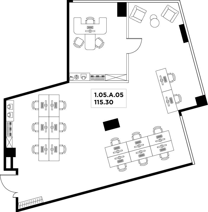Продам офис 115.3 м.кв.