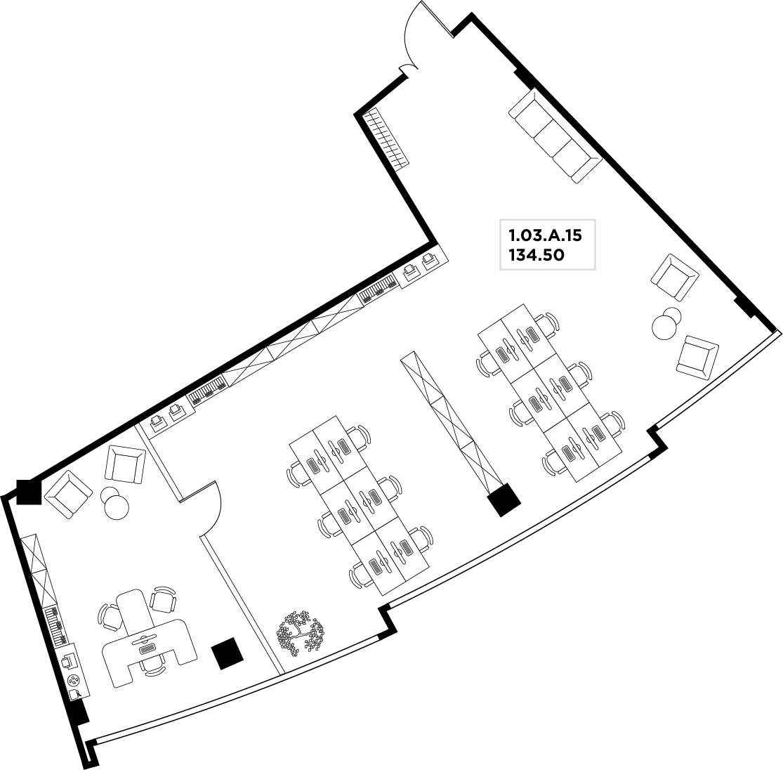 Продам офис 134.5 м.кв.