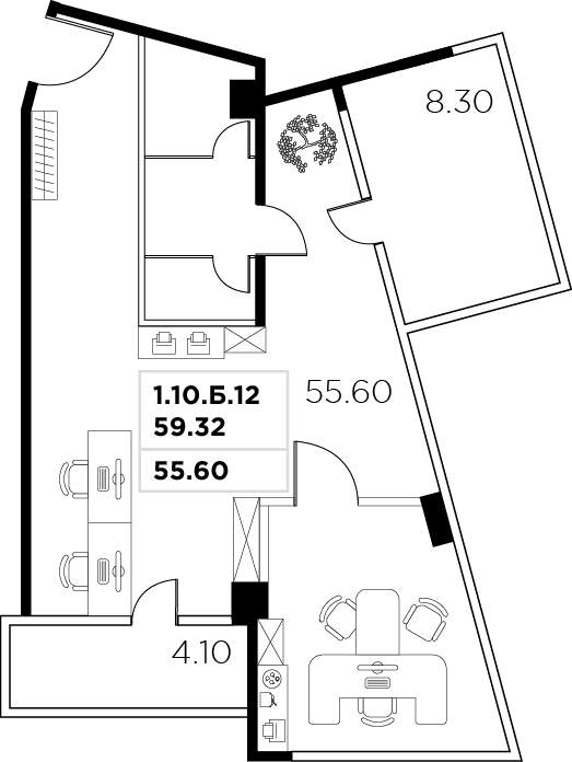 Продам офис 68 м.кв.