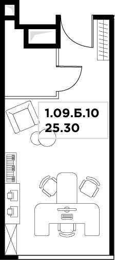 Продам офис 25.3 м.кв.