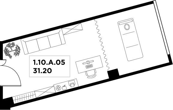 Продам офис 31.2 м.кв.