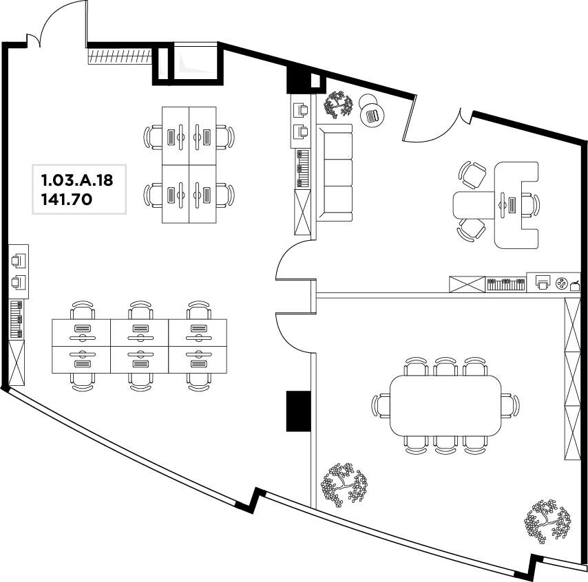 Продам офис 141.7 м.кв.