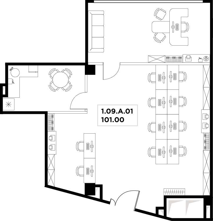 Продам офис 101 м.кв.