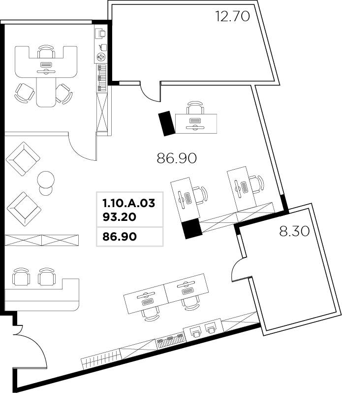 Продам офис 107.9 м.кв.