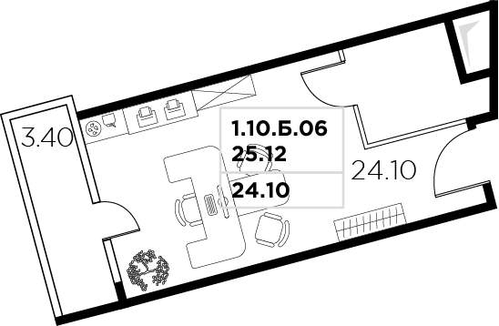 Продам офис 27.5 м.кв.