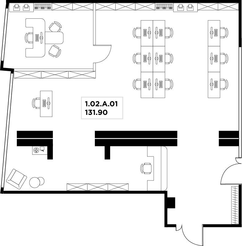 Продам офис 131.9 м.кв.