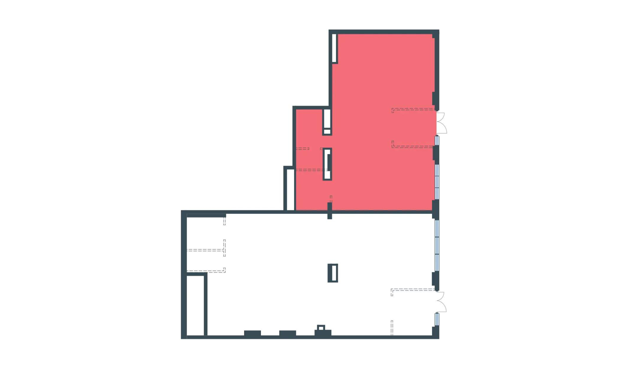 Сдам в аренду помещение свободного назначения 76.3 м.кв.