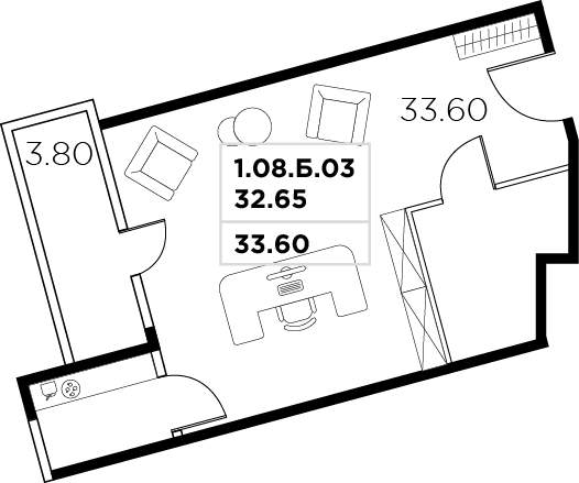 Продам офис 37.4 м.кв.
