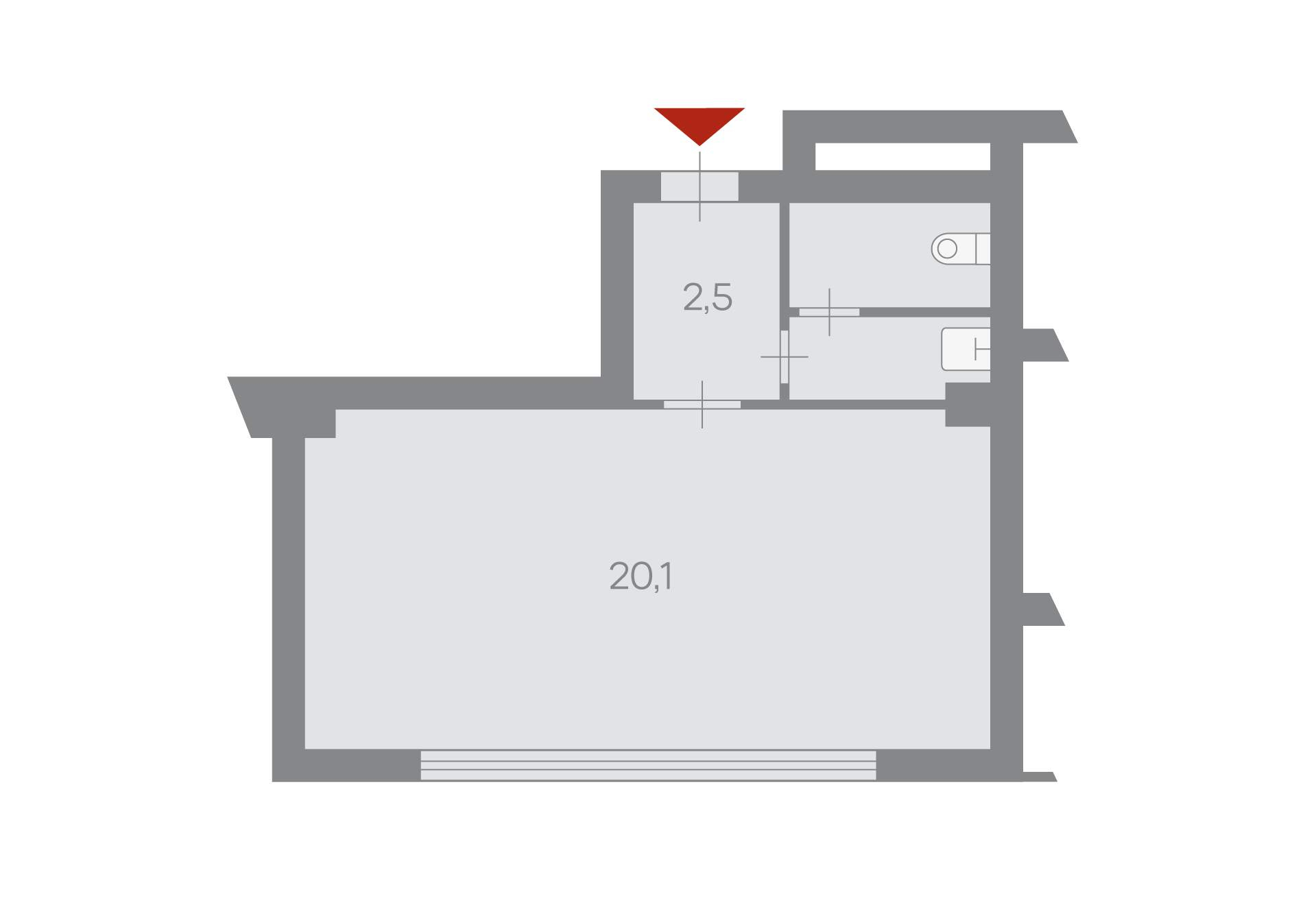 Продам офис 26.4 м.кв.