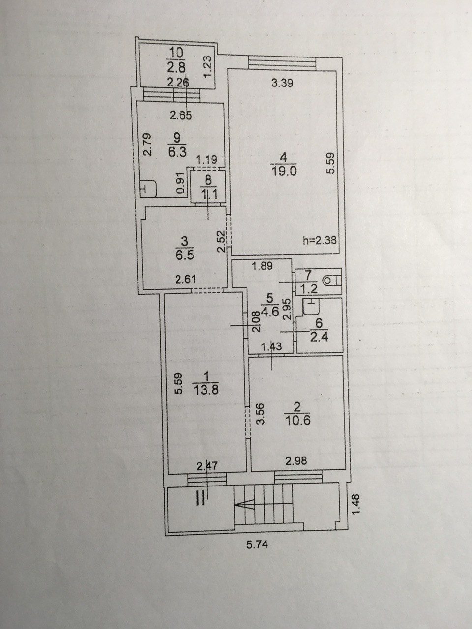 Сдам в аренду магазин 65.5 м.кв.