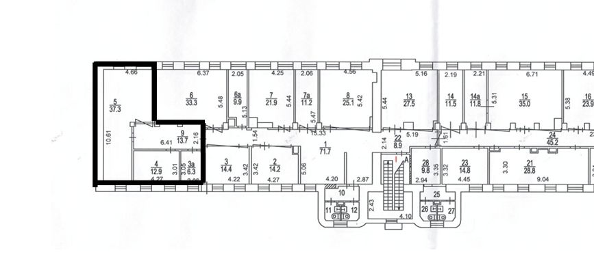 Сдам в аренду офис 111.7 м.кв.