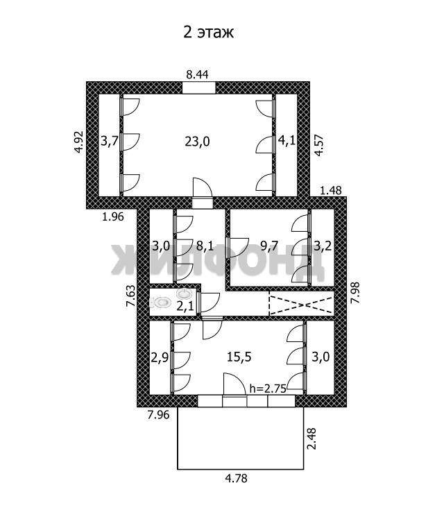 Дом на продажу в Новоалтайске, Тополиная улица фото №21
