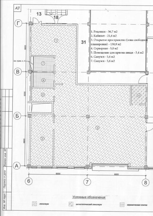 Сдам в аренду офис 215.3 м.кв.