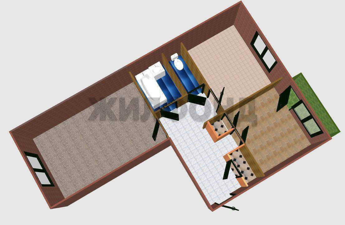 Квартира на продажу в Рубцовске, Пролетарская улица, 417А фото №4