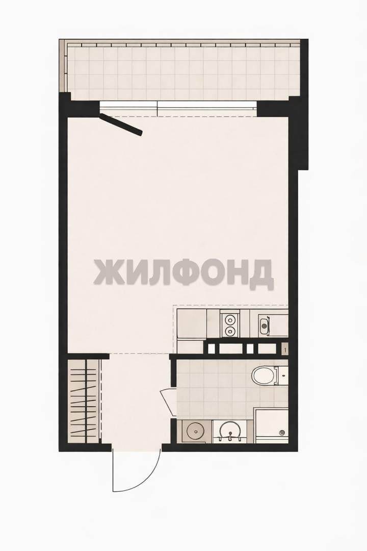 Квартира на продажу в Барнауле, Юрина улица, 180Д фото №15