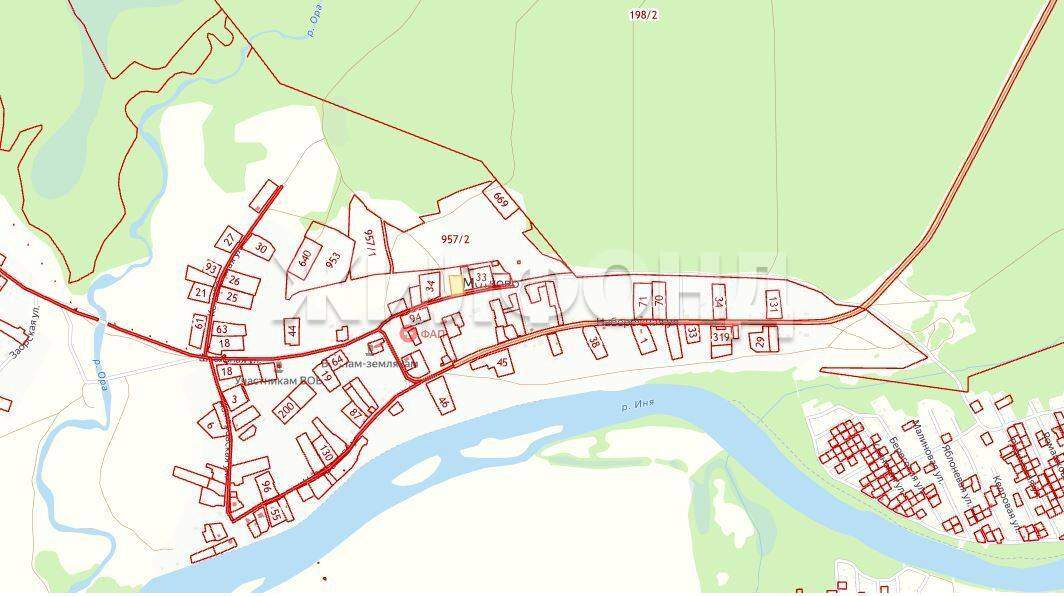 Продам земельный участок 1655 м.кв.