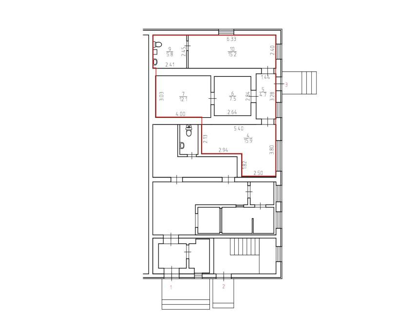 Продам офис 224.4 м.кв.