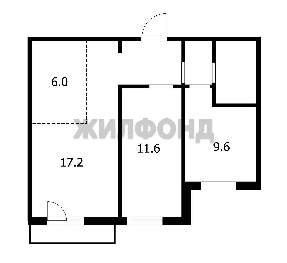 Квартира на продажу в Маркове, Видная улица, 4/2 фото №11