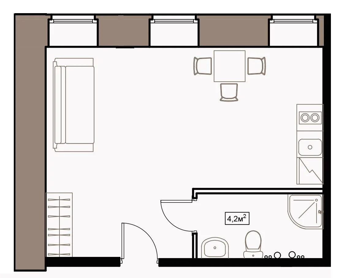 Продам офис 27.7 м.кв.