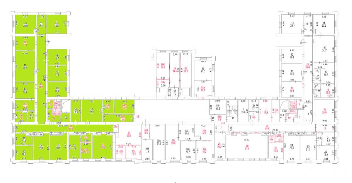 Сдам в аренду офис 541 м.кв.