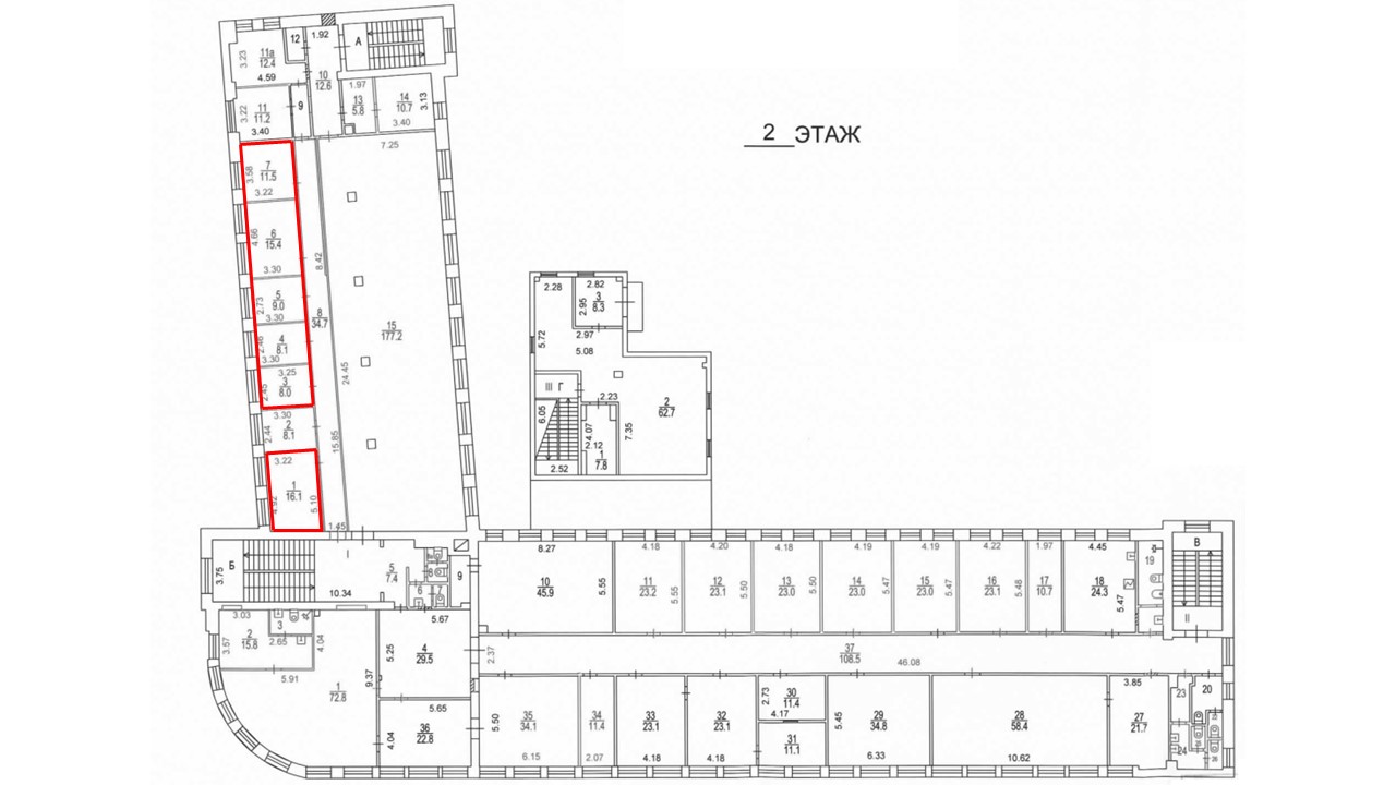 Сдам в аренду офис 76.3 м.кв.