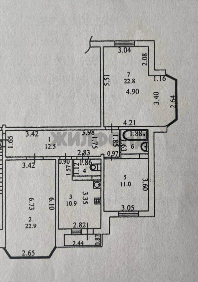 Квартира на продажу в Иркутске, Шмидта улица, 40 фото №9