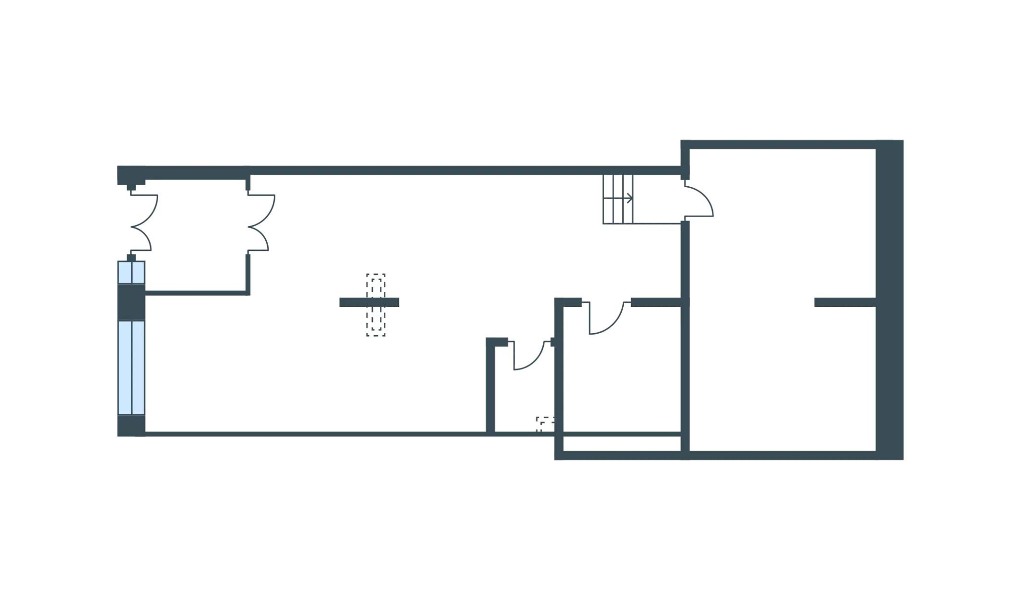 Сдам в аренду помещение свободного назначения 76.9 м.кв.
