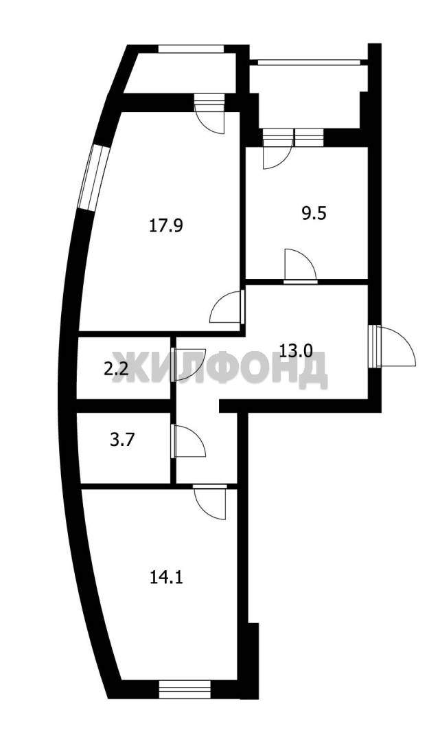 Квартира на продажу в Томске, Алтайская улица, 46а фото №9