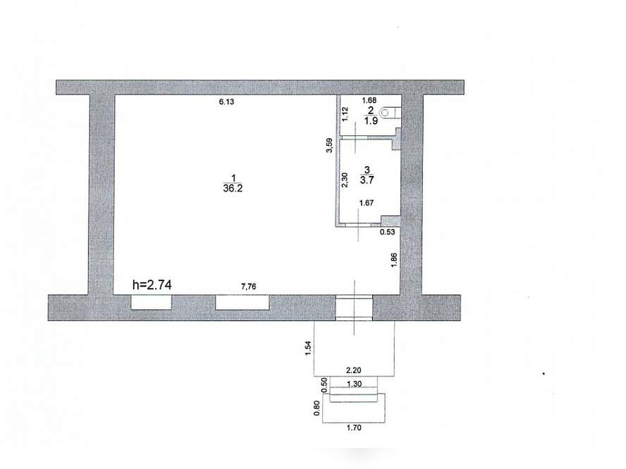 Продам магазин 41.8 м.кв.