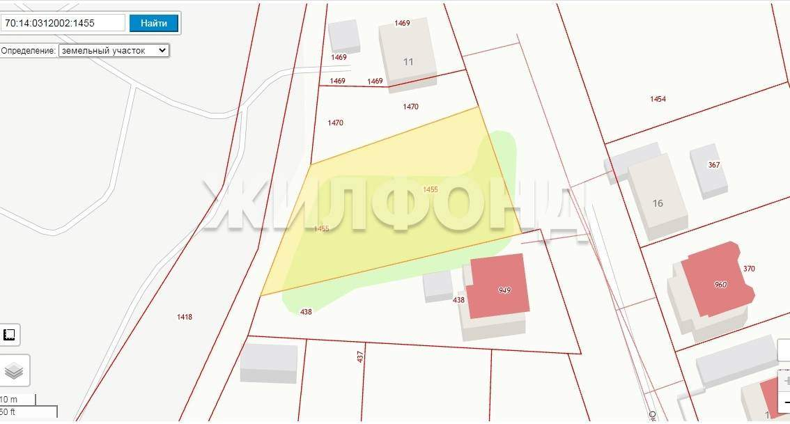 Продам земельный участок 1548 м.кв.