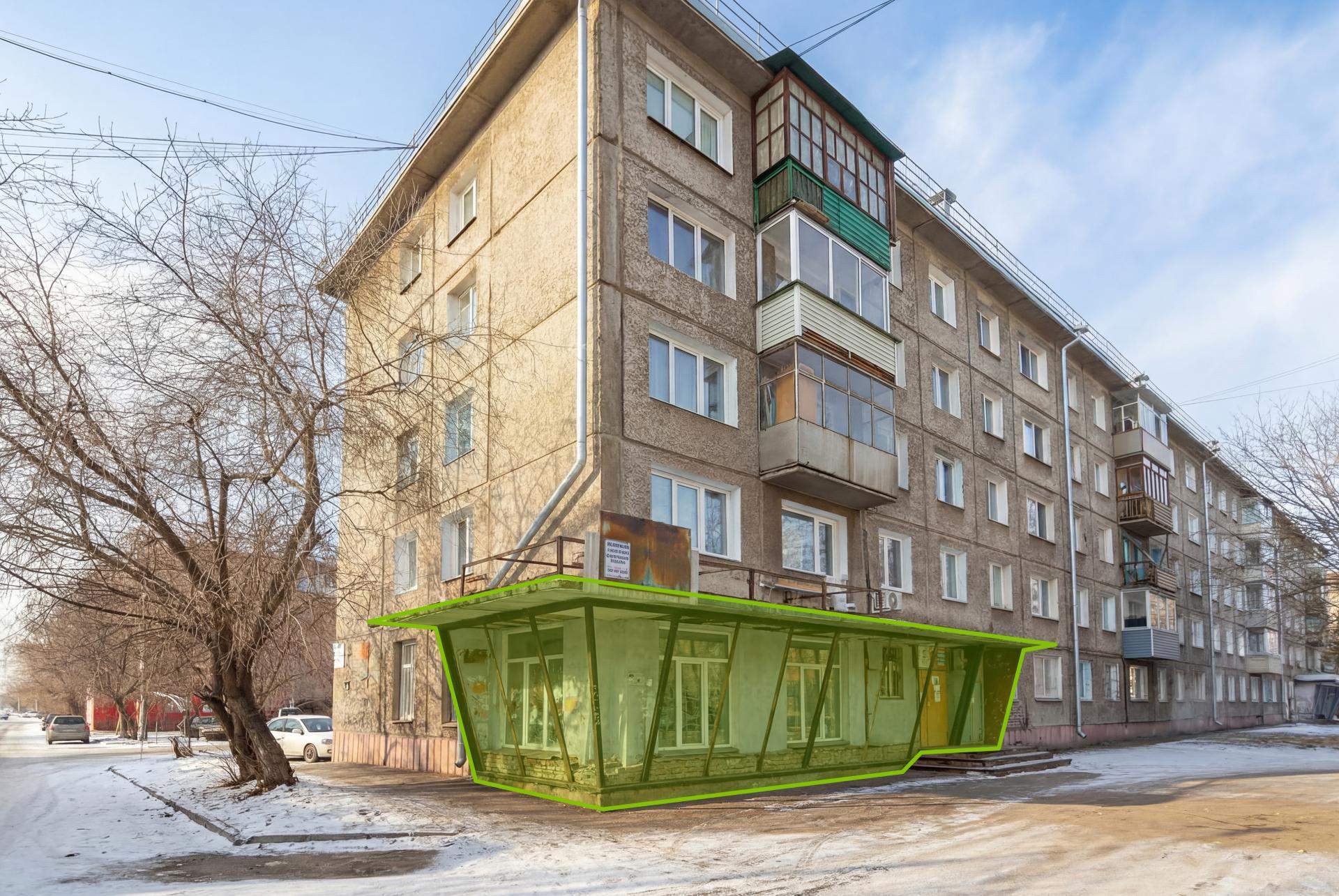 Помещение свободного назначения на продажу в Красноярске, Волгоградская улица, 7а фото №0