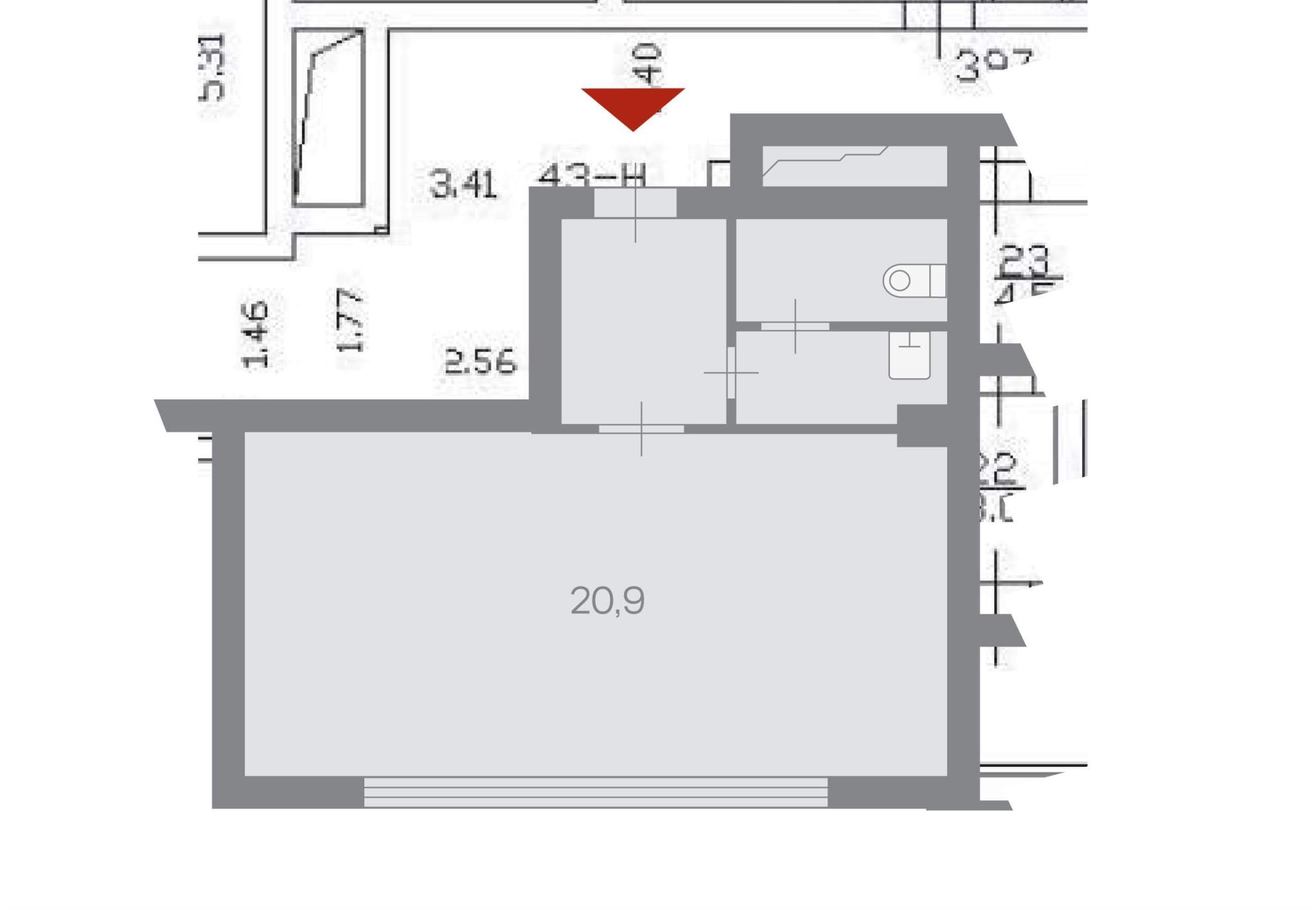 Продам офис 26.4 м.кв.