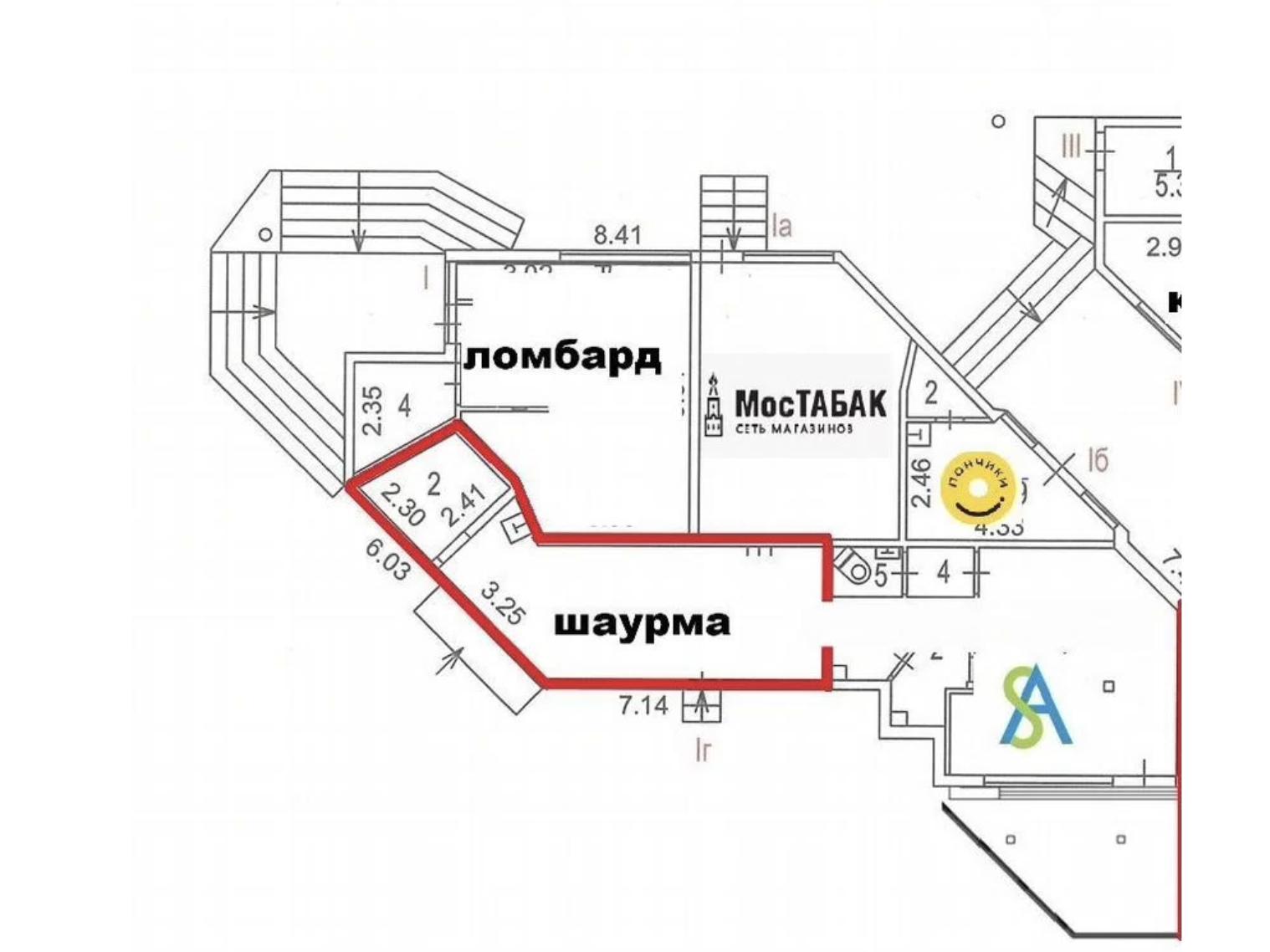 Сдам в аренду помещение свободного назначения 60 м.кв.