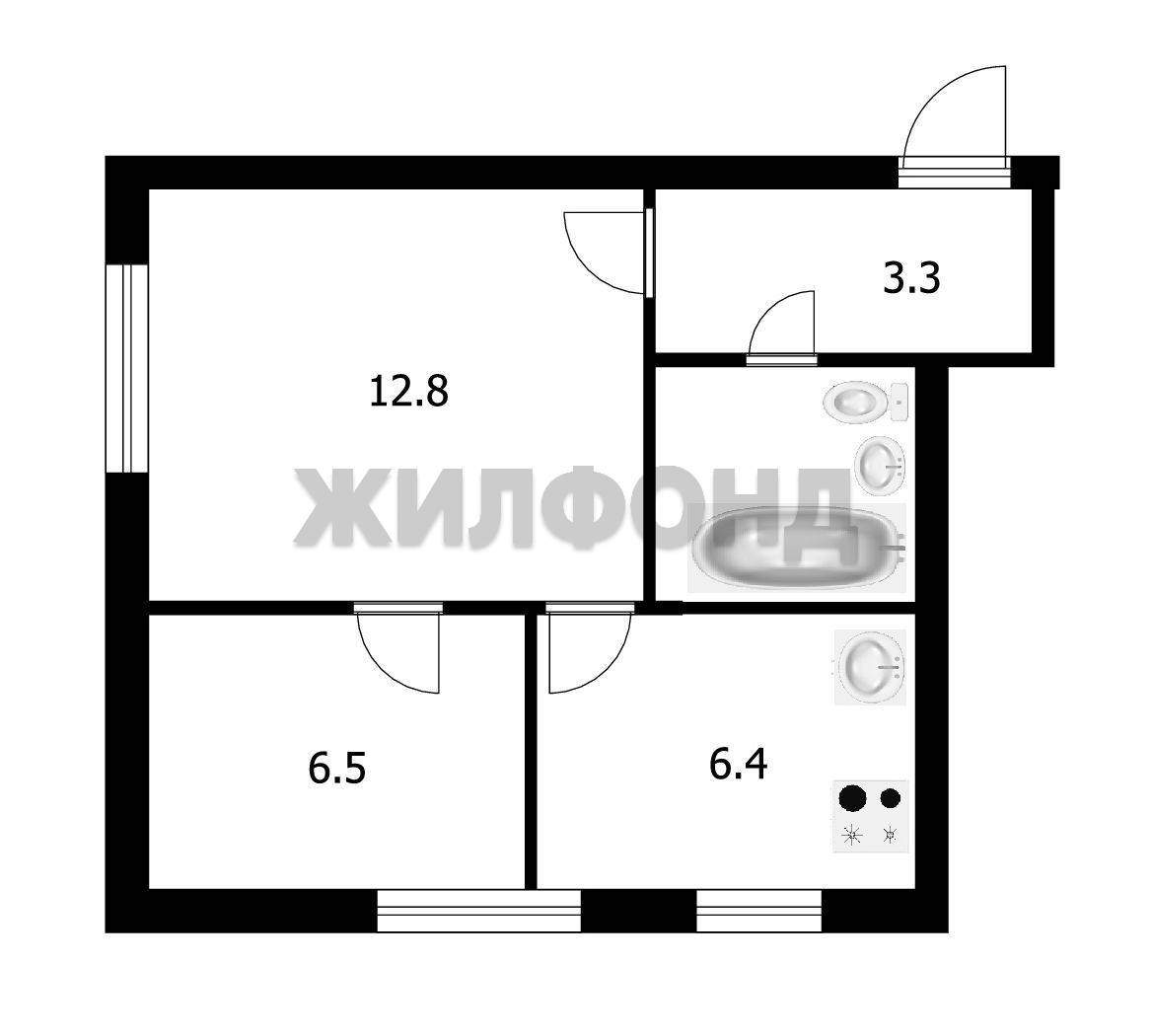 Квартира на продажу в Барнауле, Интернациональная улица, 135 фото №12