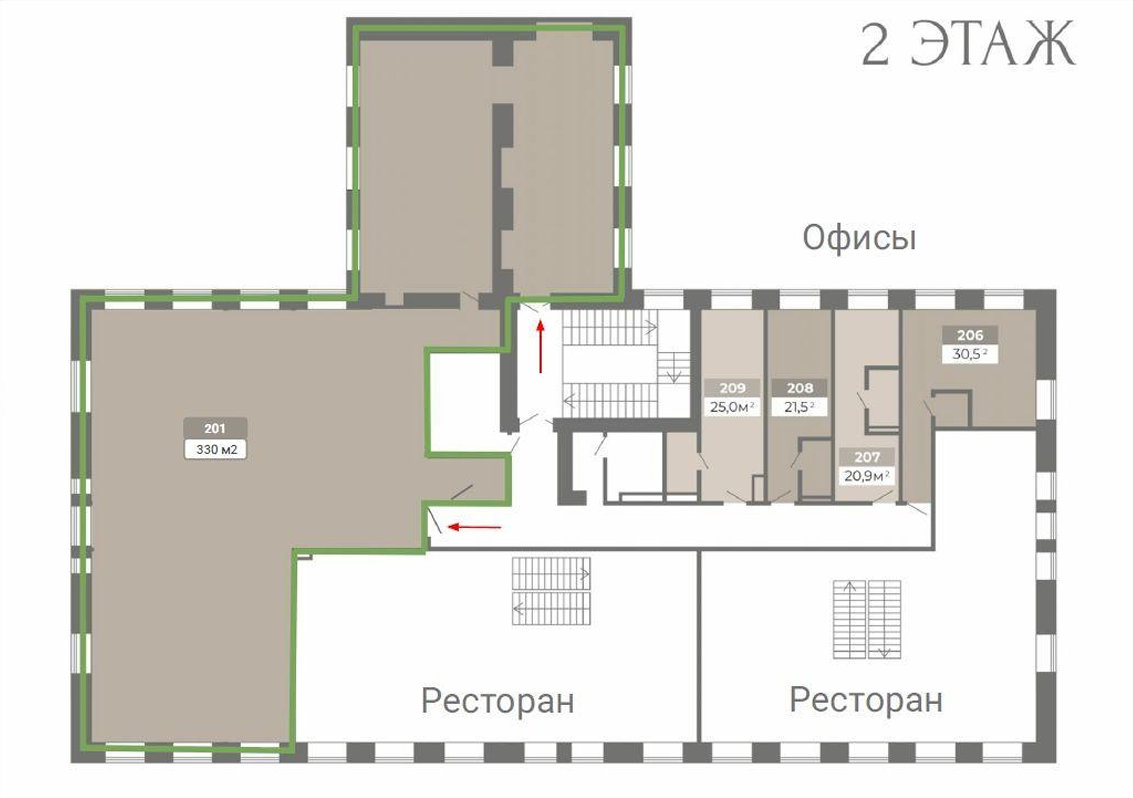 Сдам в аренду офис 330 м.кв.