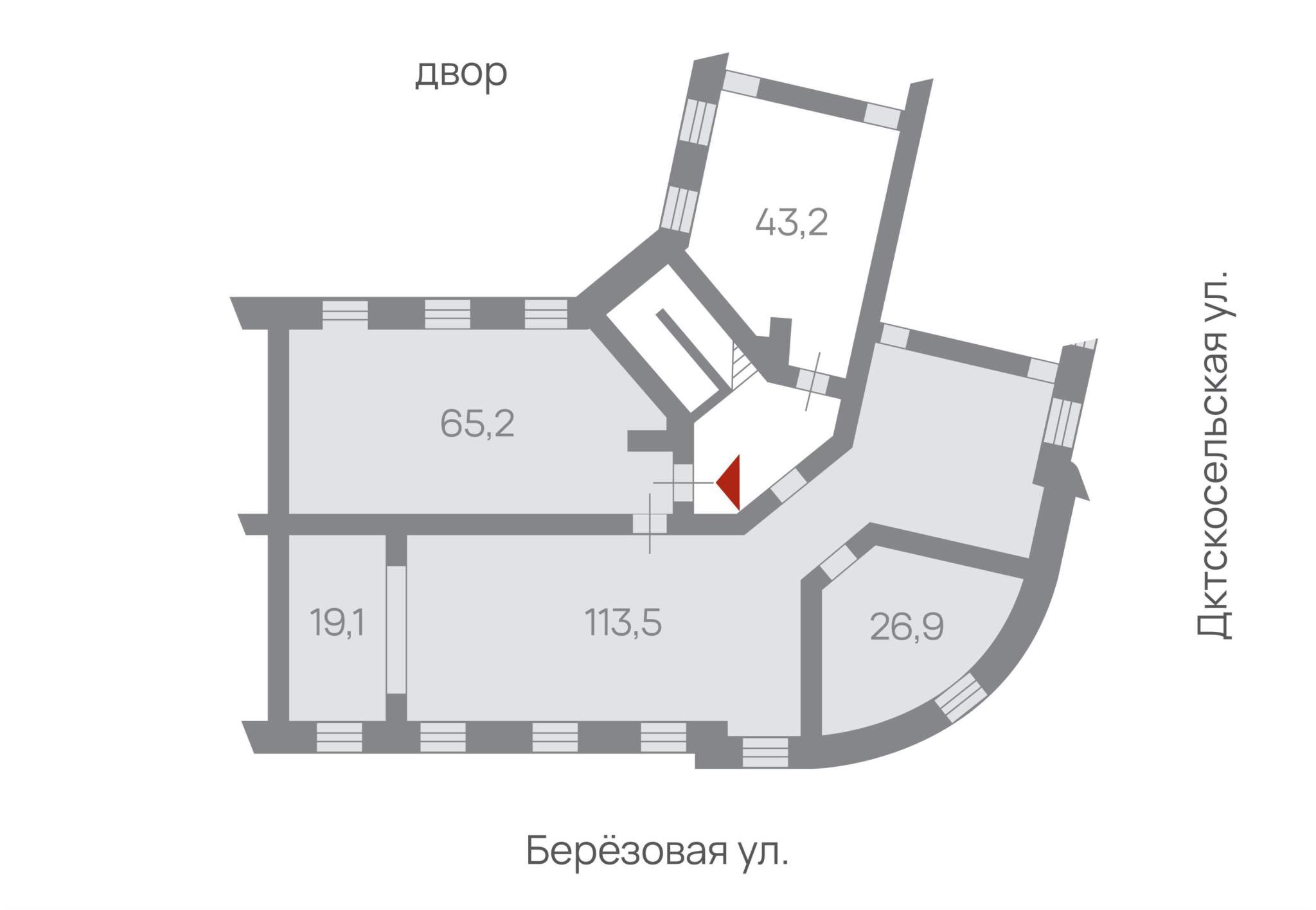 Офис на продажу в Павловске, Детскосельская улица, 17/17 литера А фото №1