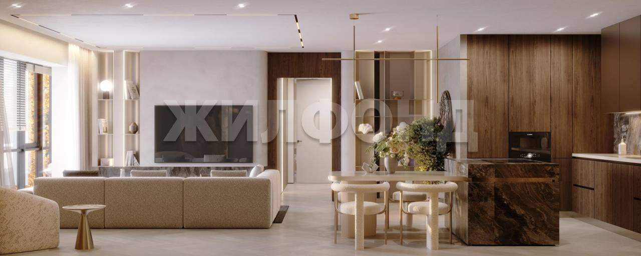 Квартира на продажу в Красноярске, Авиаторов улица, 3 фото №2