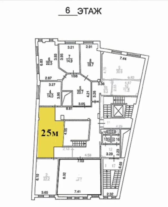 Сдам в аренду офис 25 м.кв.