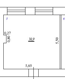 Сдам в аренду офис 30.9 м.кв.
