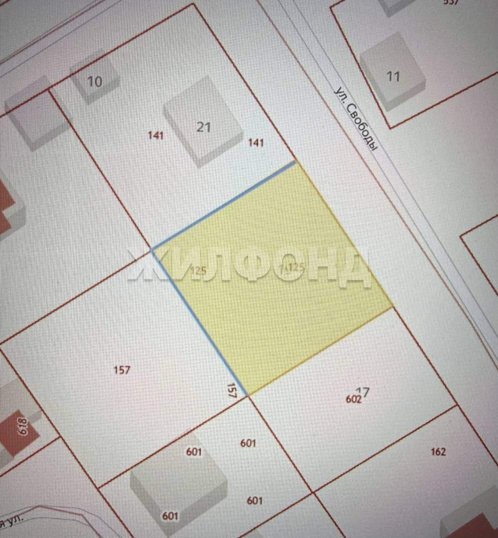 Продам земельный участок 886 м.кв.