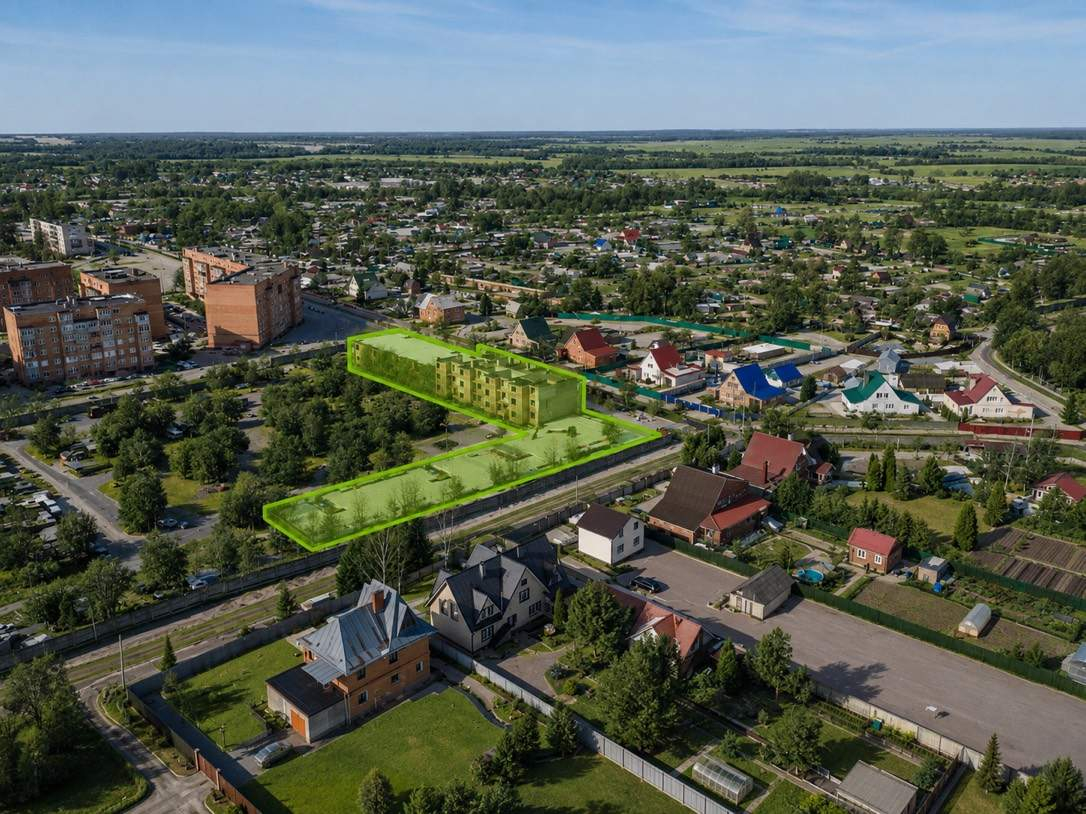 Продам земельный участок 4320 м.кв.