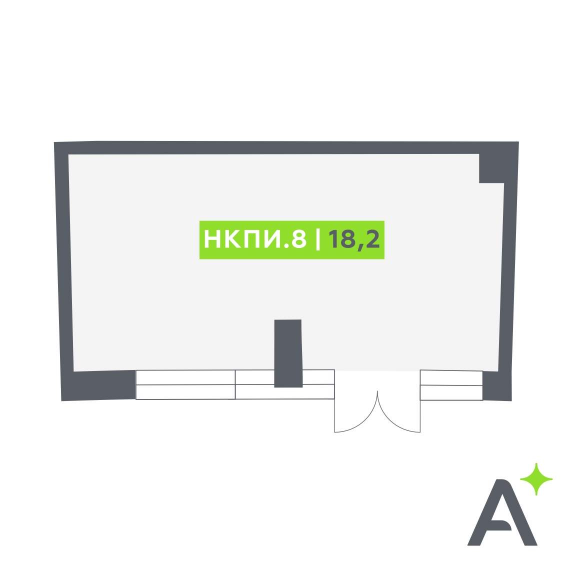 Продам магазин 18.2 м.кв.