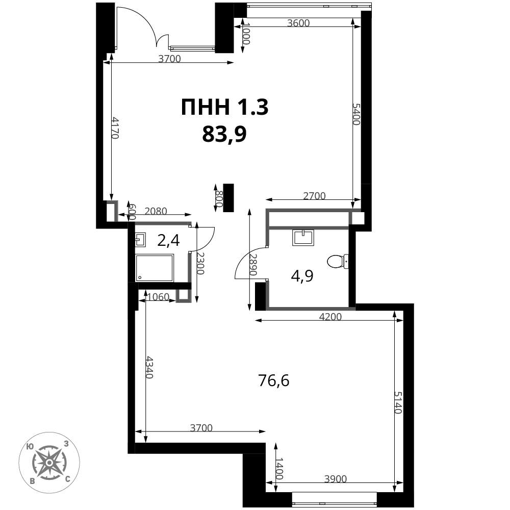 Продам помещение свободного назначения 83.9 м.кв.