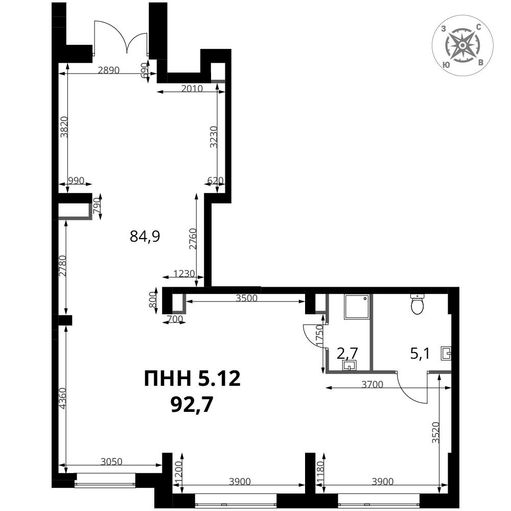 Продам помещение свободного назначения 92.7 м.кв.