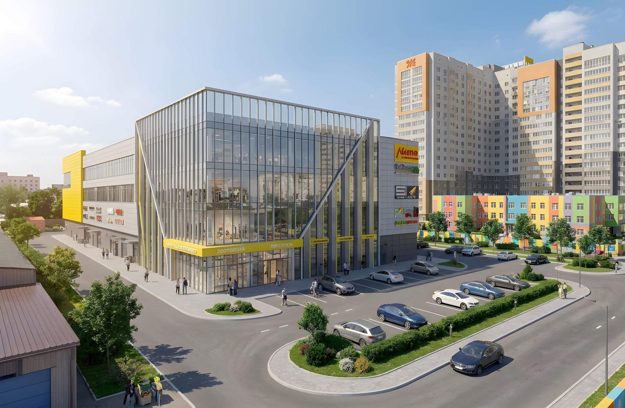 Продам торговое помещение 955.2 м.кв.