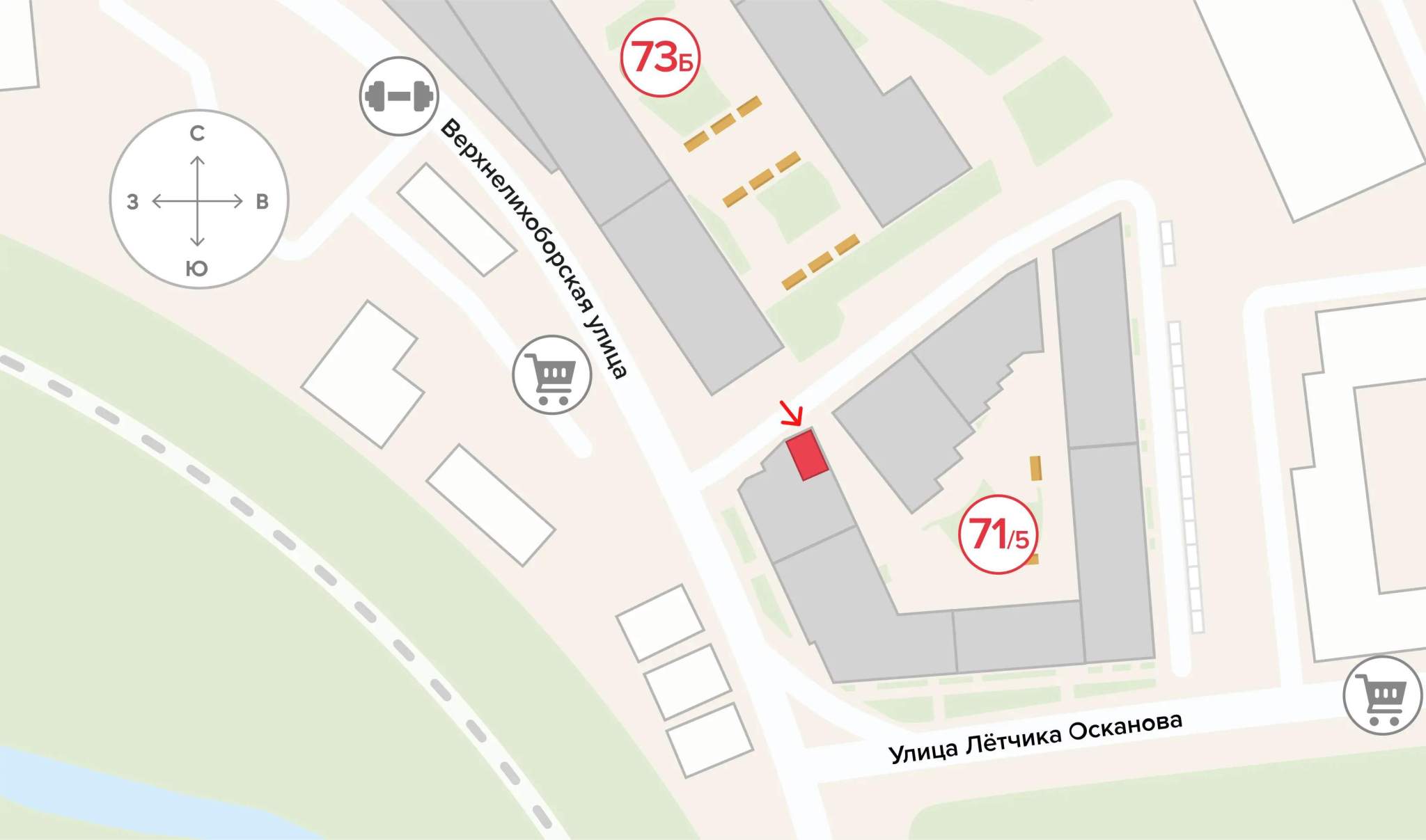 Сдам в аренду помещение свободного назначения 72.9 м.кв.