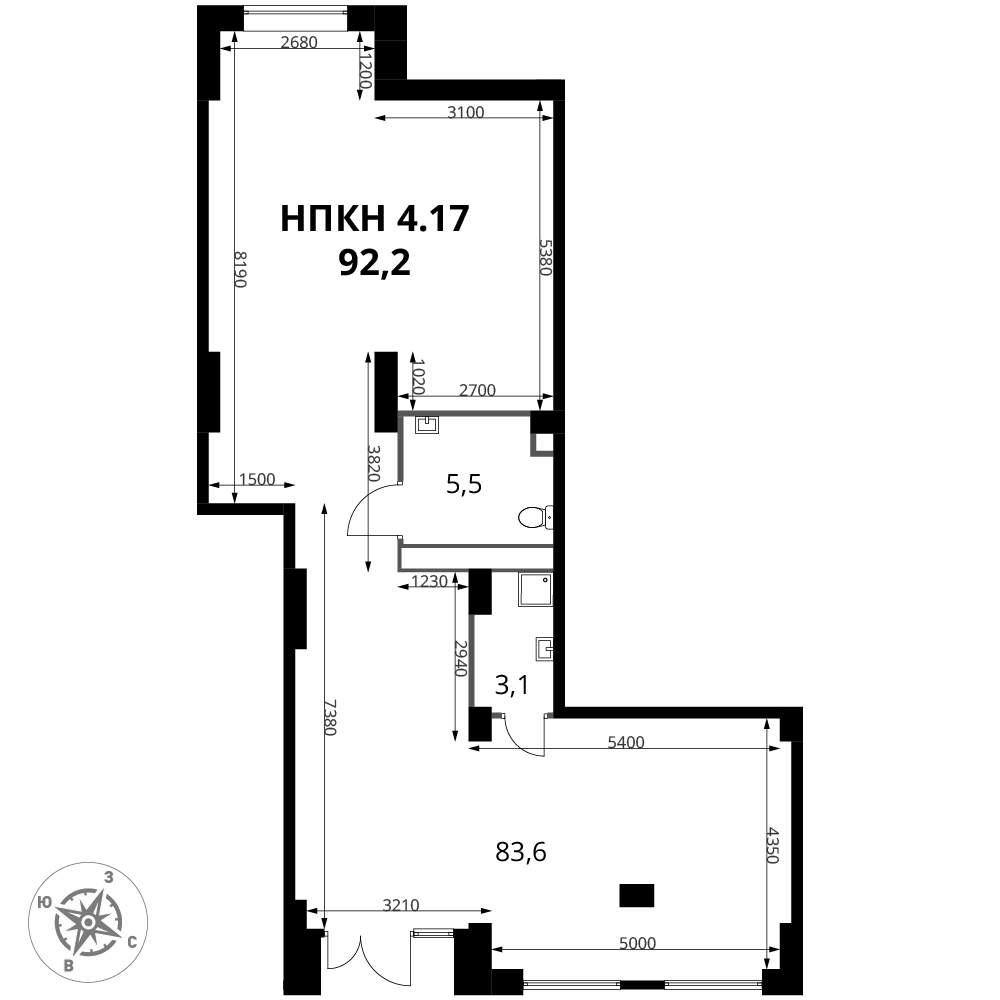 Продам помещение свободного назначения 92.2 м.кв.