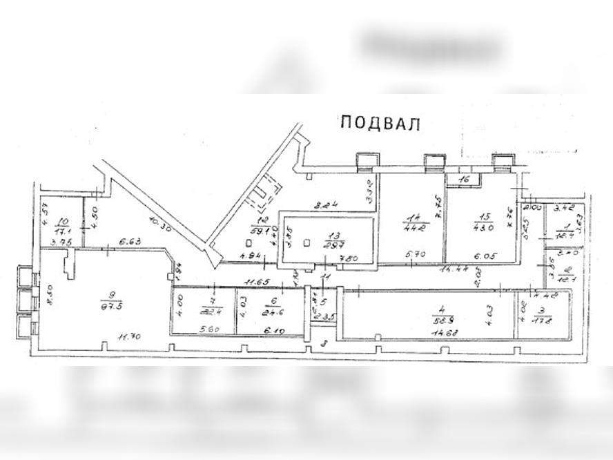 Сдам в аренду магазин 1137.7 м.кв.