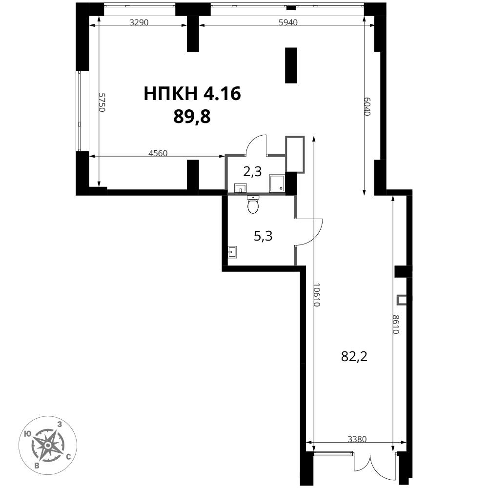 Продам помещение свободного назначения 89.5 м.кв.