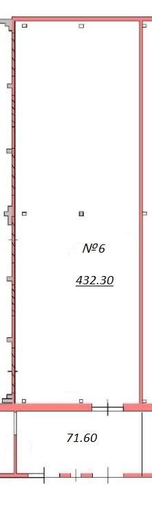 Сдам в аренду склад 432.3 м.кв.